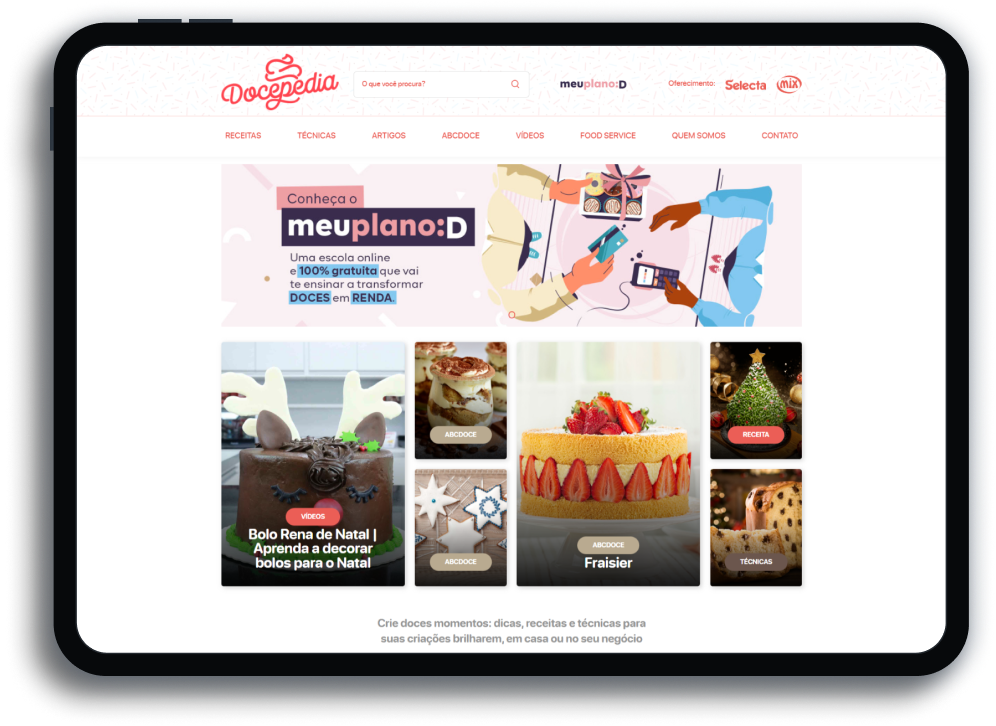 Docepedia Desktop mockup