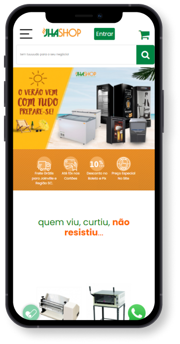 JHA Mobile mockup