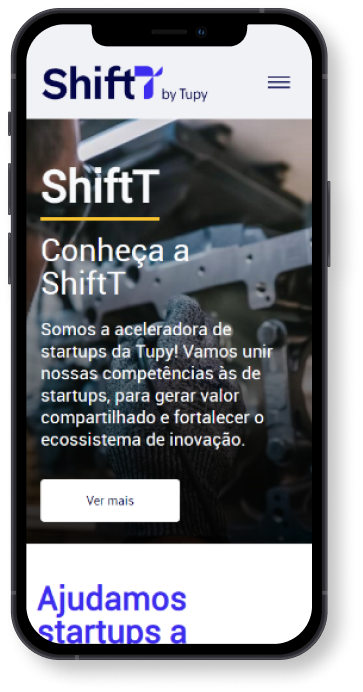 ShiftT Mobile mockup